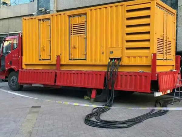 容县发电机组干接点启动